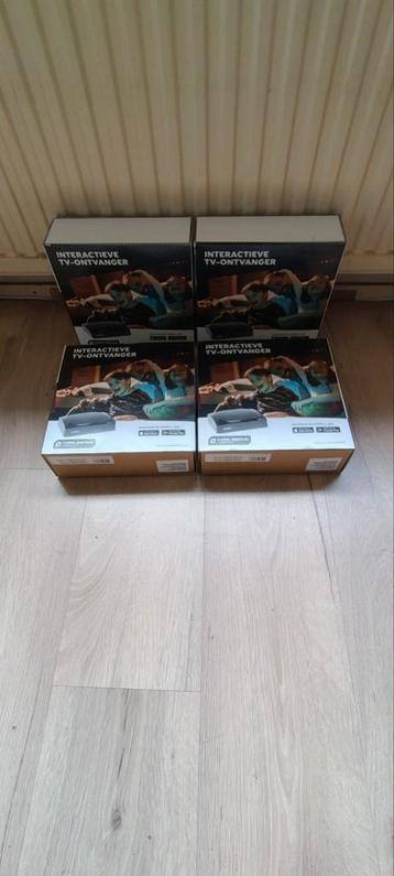 Te koop: 4x Interactieve TV-ontvanger Canal Digitaal – NIEUW beschikbaar voor biedingen