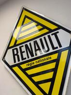 Groot RENAULT emaille reclamebord, Ophalen of Verzenden