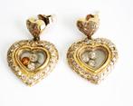 18 krt gouden happy diamonds  oorbellen, ., Ophalen of Verzenden, ., Met edelsteen