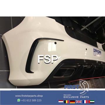 W176 FACELIFT A45 AMG ACHTERBUMPER WIT AERO PERFORMANCE PAKK beschikbaar voor biedingen