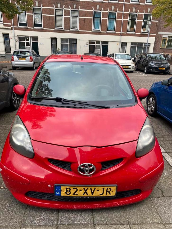 Toyota Aygo 1.0 12V Vvt-i 5DRS 2007 Rood Apk tot 20/11/2026, Auto's, Toyota, Particulier, Aygo, Benzine, A, Hatchback, Handgeschakeld