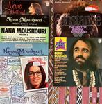 8 LP's van Nana Mouskouri, Demis Roussos en Barbra Streisand, Ophalen, Gebruikt