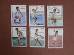 NICARAGUA 1987; serie TENNIS, Postzegels en Munten, Postzegels | Thematische zegels, Sport, Verzenden, Gestempeld