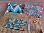 NIEUWE HIPPIE schoudertassen geborduurd met kralen., Sieraden, Tassen en Uiterlijk, Tassen | Damestassen, Ophalen of Verzenden