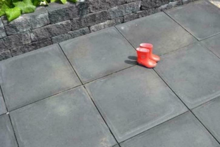 Betontegels in vele formaten, Tuin en Terras, Tegels en Klinkers, Gebruikt, Terrastegels, Beton, Ophalen