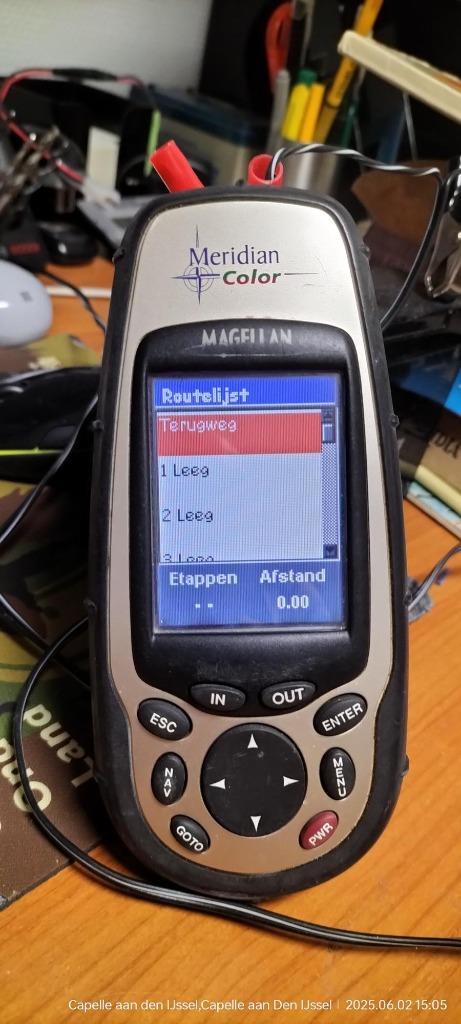 GPS Ontvanger 1993 antiek, Telecommunicatie, Zenders en Ontvangers, Gebruikt, Ontvanger, Ophalen of Verzenden
