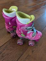 Roze Nijdam rolschaatsen verstelbaar maat 27-31, Ophalen, Verstelbaar, Gebruikt, Kinderen