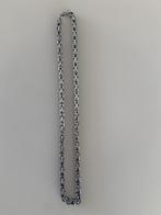 KONINGS KETTING 60CM LANG 1CM DIK ( EDEL STAAL ) NIEUW, Ophalen of Verzenden, Nieuw, Zilver, Overige materialen