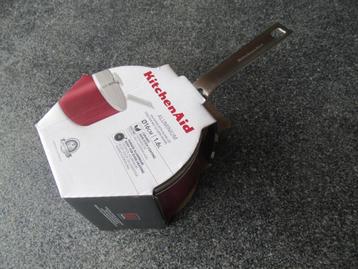NIEUW Steelpan KitchenAid Empire Red 16 cm 1,6 liter beschikbaar voor biedingen
