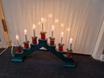 Vintage kerstverlichting/Vensterbank Zweeds design 7 lampjes, Ophalen of Verzenden, Zo goed als nieuw