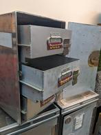 1 Vliegtuigtrolley, 4 galley boxen, 10 aluminium lades, Ophalen, Gebruikt, 100 tot 150 cm, Minder dan 50 cm