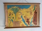 Schoolplaat: De Weg van de Kinderen Israëls o.a. Egypte, Antiek en Kunst, Ophalen of Verzenden, Geschiedenis