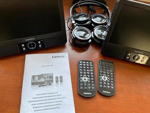 Lenco DVP-938 2 x Portable DVD player, Audio, Tv en Foto, Dvd-spelers, Zo goed als nieuw, Ophalen of Verzenden