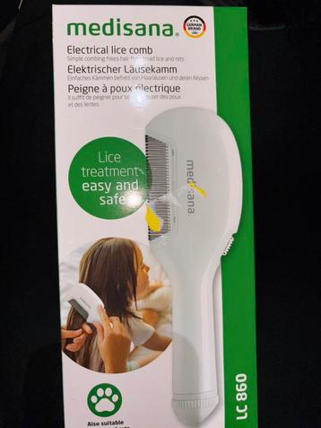 Medisana elektrische luizenkam voor kinderen en huisdieren beschikbaar voor biedingen