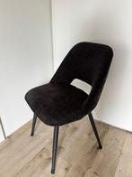 Zwarte Eetkamerstoelen set van 4, Huis en Inrichting, Ophalen, Zwart, Zo goed als nieuw, Eén