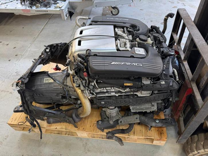 Motor mercedes c63s w205 incl automaat subframe compleet, Auto-onderdelen, Motor en Toebehoren, Ophalen