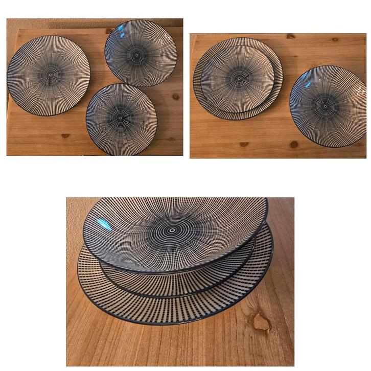 XENOS Serviesset 36 delig, Huis en Inrichting, Keuken | Servies, Zo goed als nieuw, Bord(en), Overige stijlen, Overige materialen