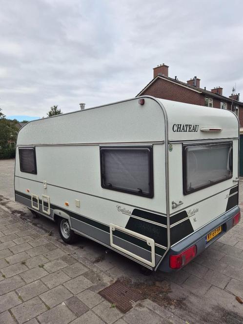 Chateau Calista 463c, Caravans en Kamperen, Caravans, Particulier, tot en met 4, 1000 - 1250 kg, Rondzit, Chateau, Dwarsbed, Vast bed