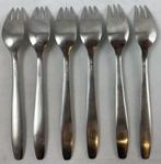 Gero Zilmeta 512 Foxtrot 6x taartvorken 14 cm gebaksvorken, Huis en Inrichting, Keuken | Bestek, Postbus 64461, Brunssum, Nederland