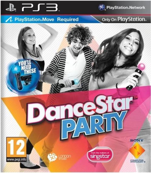 Ps3 dancestar party (ps move spel), Spelcomputers en Games, Games | Sony PlayStation 3, Zo goed als nieuw, 1 speler, Vanaf 3 jaar