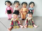 6 kleine Chinese poppen 30 cm, Verzamelen, Poppen, Ophalen of Verzenden, Gebruikt, Pop