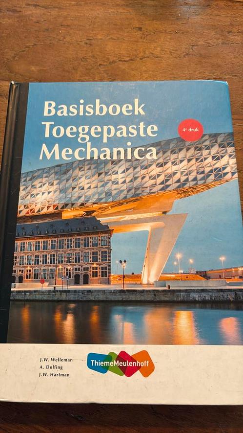 A. Dolfing - Toegepaste Mechanica Basisboek, Boeken, Techniek, Zo goed als nieuw, Bouwkunde, Ophalen of Verzenden