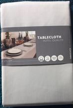 Grijze Oeko tex Damast Tafelkleed, Huis en Inrichting, Ophalen of Verzenden, Nieuw, Rechthoek