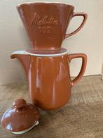 Vintage Melitta koffiepot met filter, Ophalen of Verzenden