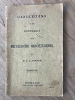 Boekje Handleiding Bijbelsche Geschiedenis, Ophalen of Verzenden, Gelezen, Christendom | Protestants