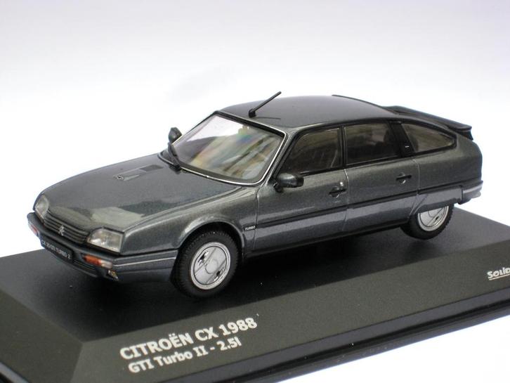 Citroen CX 25 GTi Turbo2 grijs Solido 1:43, Hobby en Vrije tijd, Modelauto's | 1:43, Nieuw, Auto, Solido, Ophalen of Verzenden