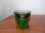 Iittala Tris groene vintage waxinelichthouder, Verzenden, Zo goed als nieuw, Overige materialen, Minder dan 25 cm