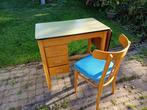 Houten (design) burootje met stoel, Antiek en Kunst, Antiek | Meubels | Tafels, Ophalen
