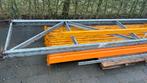 Palletstelling 90cm diep met 8 liggers van 270cm, Ophalen, Gebruikt, Overige typen, Minder dan 2 meter