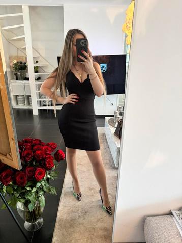 Zwarte scuba jurk mini origineel Guess 34 36 s xs nieuw! beschikbaar voor biedingen