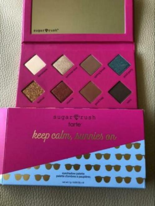 Laatste! Tarte Sugar Rush keep calm sunnies on palette-Nieuw, Sieraden, Tassen en Uiterlijk, Uiterlijk | Cosmetica en Make-up