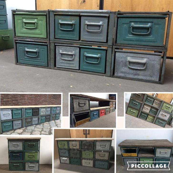 Modulaire Ladekast KASTEN TV-kast Dressoir Stapelbak SALE !, Huis en Inrichting, Kasten | Ladekasten, Nieuw, Minder dan 100 cm