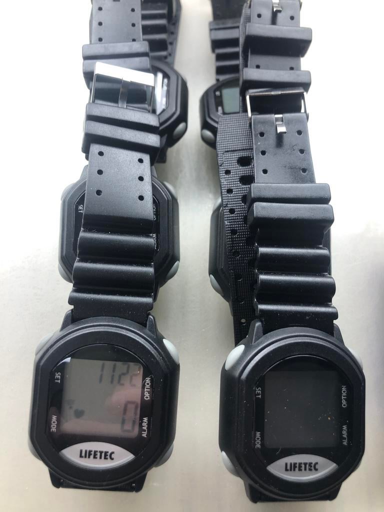 Lifetec LCD Horloge’s  - Nieuw ,partij zes stuks, Ophalen of Verzenden, Nieuw, Zwart, Android