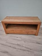 Teak houten TV Meubel, Gebruikt, 100 tot 150 cm, Minder dan 100 cm, Modern