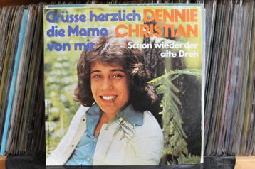 7" Single Dennie Christian - Schon Wieder Der Alte Dreh / Gr beschikbaar voor biedingen
