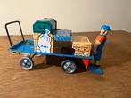 Transportwagentje blikken speelgoed, Antiek en Kunst, Antiek | Speelgoed, Ophalen of Verzenden