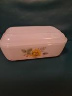 Vintage Pyrex Blue Band botervloot, Ophalen of Verzenden, Zo goed als nieuw