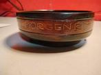 Henk Potters schaal 13.5 cm opschrift  1978-1993 morgenrood., Antiek en Kunst, Ophalen of Verzenden