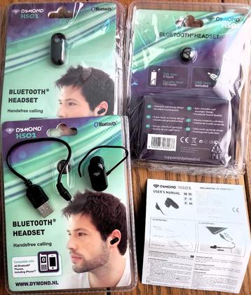 Dymond HS01 Bluetooth Headset [Box A - 70, 71, 72] beschikbaar voor biedingen
