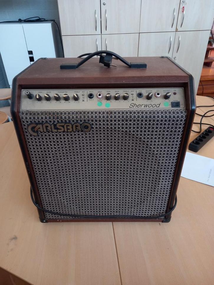 Carlsbro Sherwood Gitaarversterker - Vintage Combo Amp, Muziek en Instrumenten, Versterkers | Bas en Gitaar, Ophalen