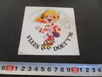sticker strip Vlees doet 't 'm  rolschaatsen, Ophalen, Zo goed als nieuw, Bedrijf of Vereniging