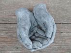Betonnen handen schaaltje kommetje bakje beton tuinbeeld, Ophalen of Verzenden, Nieuw