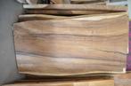 Boomstamtafel 220 cm suar -BT989 - 2,2 meter boomstamtafel (, 100 tot 150 cm, Ophalen of Verzenden, Vijf personen of meer, Rechthoekig