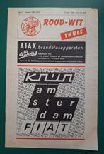 Programma Ajax- Ruch Chorzow 1969, Ophalen of Verzenden, Zo goed als nieuw, Ajax, Boek of Tijdschrift