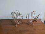 Servet houders mid century messing draad 1950, Huis en Inrichting, Ophalen of Verzenden