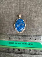 Hanger zilver met lapis lazuli, Ophalen of Verzenden, Zilver, Overige voorstellingen